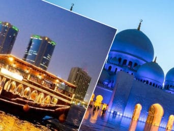 Abu Dhabi City Tour + Dhow Cruise Dinner